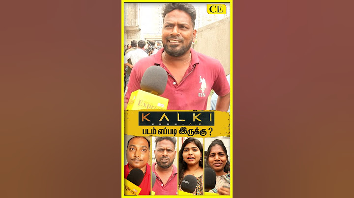 Kalki 2898 AD Public Review Tamil | Prabhas | Amitabh Bachchan, Kamal Haasan | Kalki 2898 AD Review