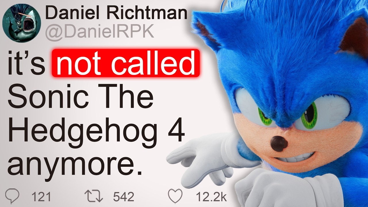 Sonic Movie 4's Title Is About To CHANGE... [NEW Rumor]