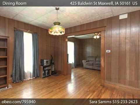 425 Baldwin St, Maxwell, IA home video tour