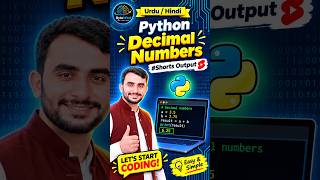 Information Python Decimal Numbers Explained | Urdu/Hindi 🐍 learn python practically | learn python with me Update