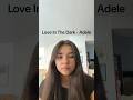 Love in the dark  adele cover  hana effron