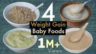 4 Baby foods |Weightgain Food For 6-12 month Babies | Potato Egg Puree /Dates Nuts /AppleBanana screenshot 5