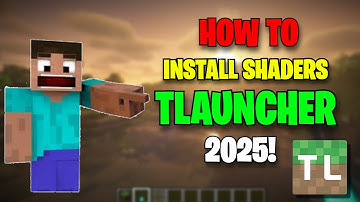 How To Install Shaders In TLauncher | Install Minecraft Shaders 2025!