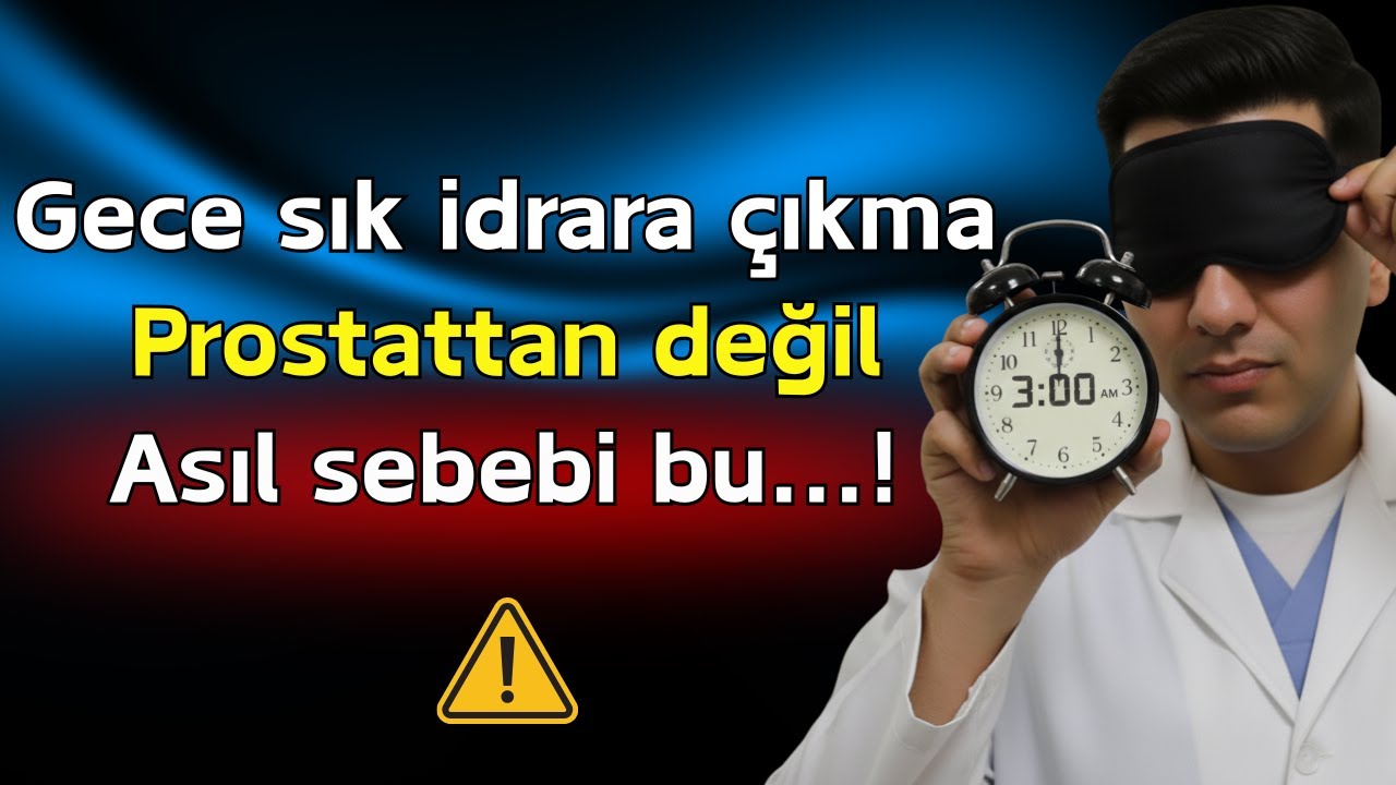 UYARI Gece Sık İdrara Çıkmak Normal Değil   !
