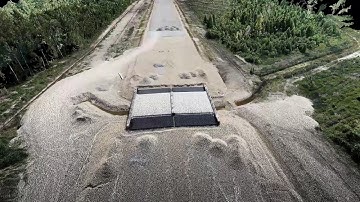 Road construction survey – Point cloud fly-through