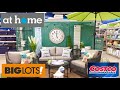 AT HOME BIG LOTS COSTCO PATIO FURNITURE CHAIRS TABLES DECOR SHOP WITH ME SHOPPING STORE WALK THROUGH