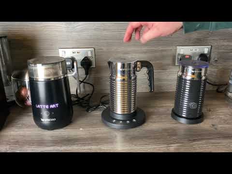 Nespresso Aeroccino4 Milk Frother VS Lavazza A Modo Mio MilkEasy