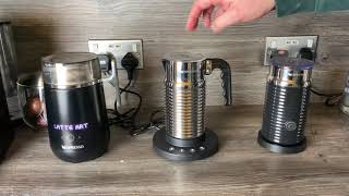 Which Nespresso Milk Frother is the Hottest? | Aeroccino 3 vs Aeroccino 4 vs Barista Recipe Maker