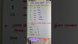 LKG & UKG Maths Worksheet #shortvideo #shorts @kidslearningfun2013