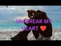 Unbreak my heart  lyrics  toni braxton