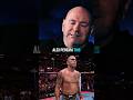 Dana White On Alex Pereira #shorts #pereira #danawhite #ufc