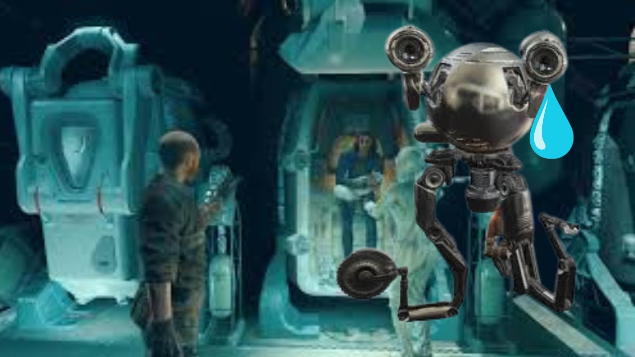 fallout 4 bringing codsworth to mums body - YouTube