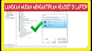 Langkah Mudah Mengatasi dan Mengaktifkan Headset/Headphone yang tidak terdetect di Laptop