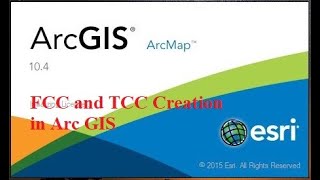 How to create FCC and TCC in Arc GIS screenshot 2