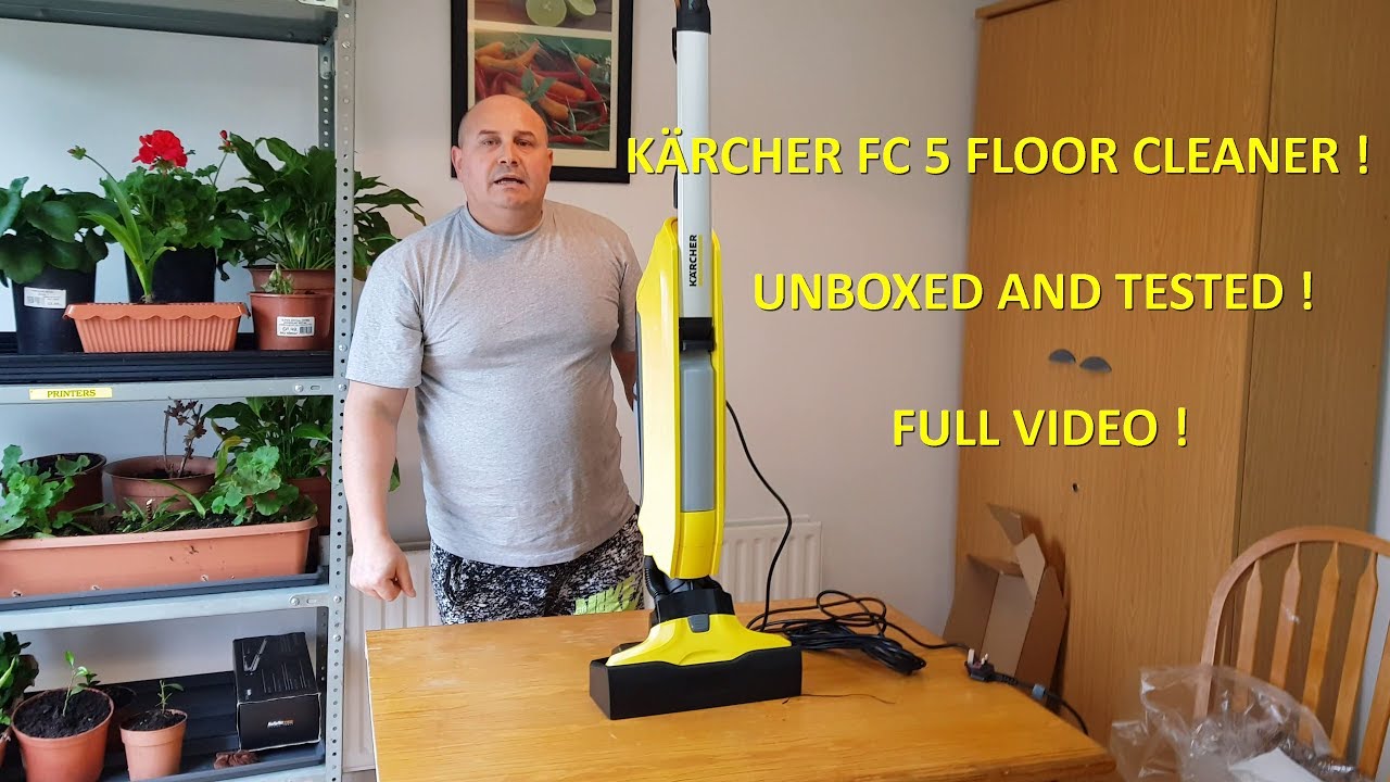 Karcher FC5 Hard Floor Cleaner Review & Demo 