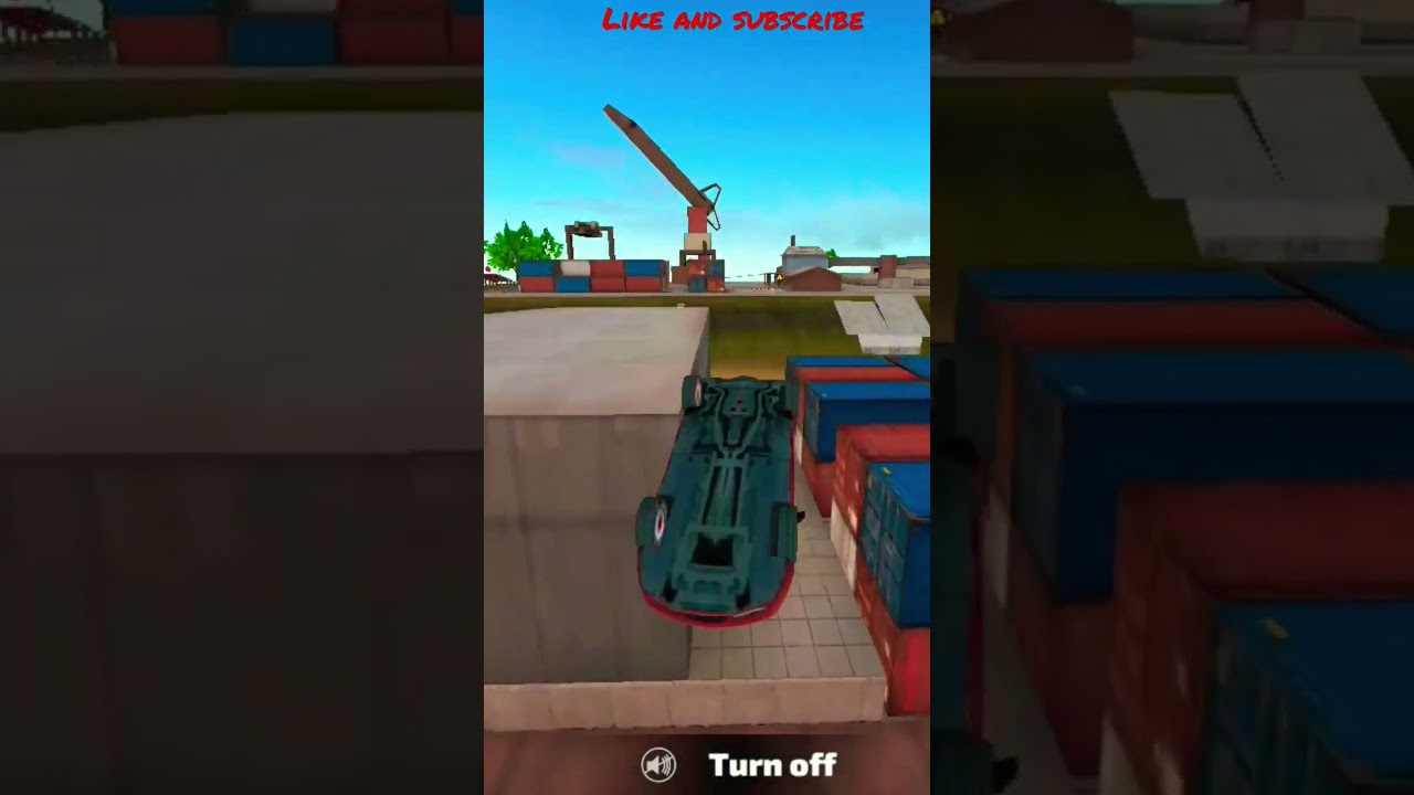 new car stunt rope hero in vice town 🥰😍🤩😱👍👍#