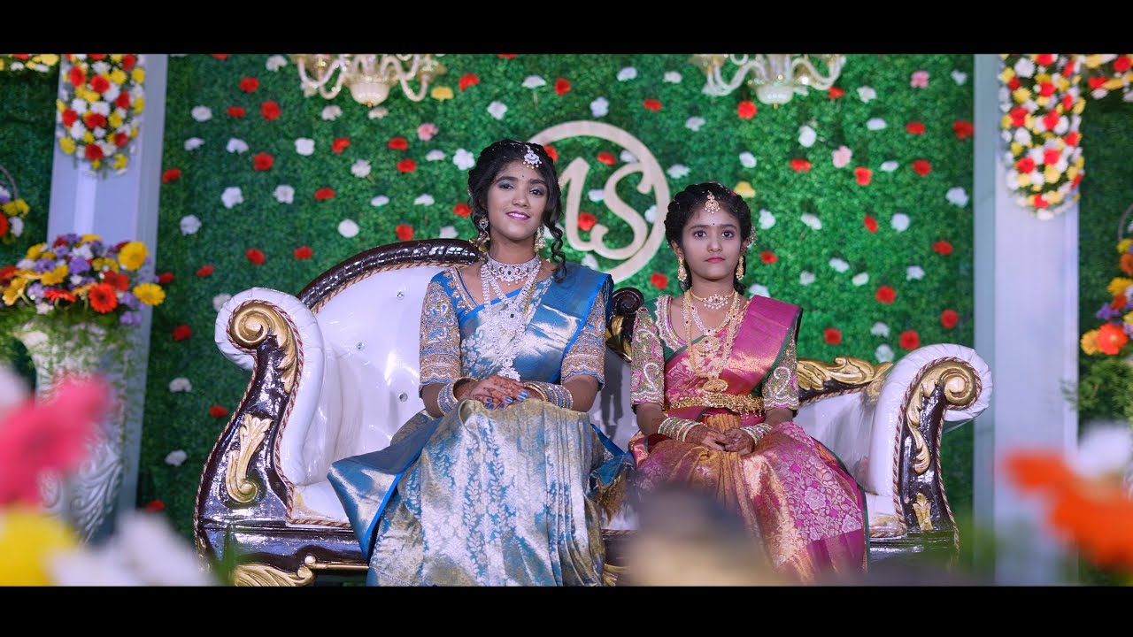 Sripathi Nandini Reddy & Sahasra Reddy Saree Ceremony Full Video - YouTube