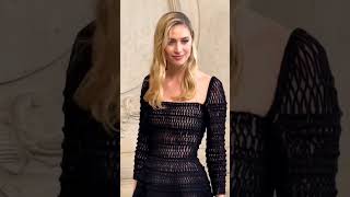 Beautiful Beatrice Borromeo Casiragi attended the presentation of the Dior Haute Couture AW 23