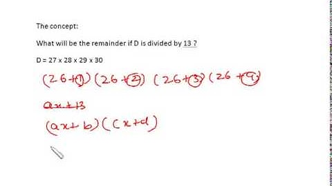 Quantitative aptitude videos CAT CMAT XAT Bank PO Number system problems on remainders