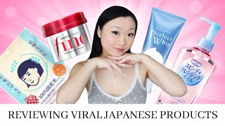 Reviewing Viral Japanese Beauty Products (Fino Hair Mask, Kose Speedy Oil, etc)