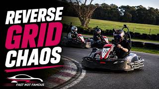 Charging through the field. Stony Creek Reverse Grid - Raw race