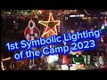 1st symbolic lighting of the camp 2023 pataleon garcia imus city philippines