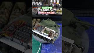 Italeri 1/35 USSR T34/85 WIP @ItaleriModelKit #italeri #scalemodel #ww2tank #t34 #hobby