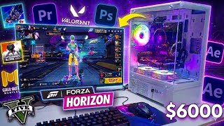 ₹6,549/- Cheapest i7 gaming pc Full Setup build under Rs 6k 🔥- Intel i7 4th gen, 16gb ram Free Fire