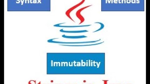 Strings in Java: Syntax, Methods, Immutability, Advantages and Disadvantages - PART 1