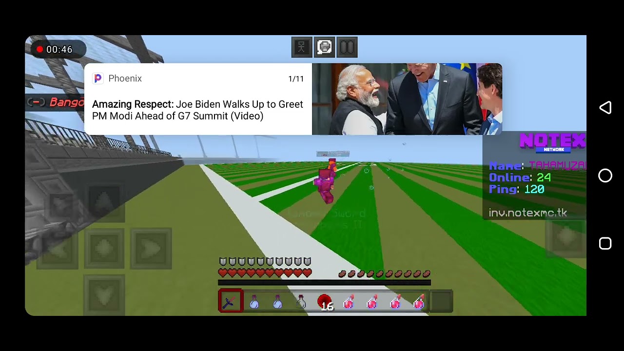 Join my MCPE server 1.16.40