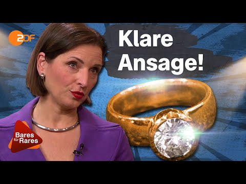 Maßlos verschätzt! 1,5 Karat Diamantring mit getrübter Expertise | Bares für Rares