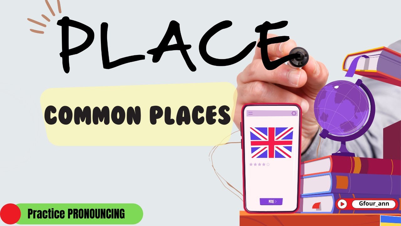 Places Around City in English ESL Vocabulary Buildings and Places YouTube