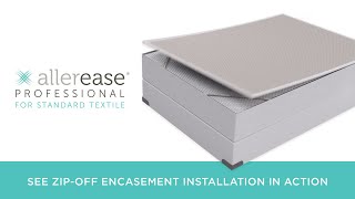 How to Install AllerEase Professional Platinum Mattress Encasement by Standard Textile