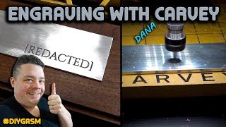 Engraving text with desktop CNC router, it's easier than you think! - @Barnacules screenshot 3