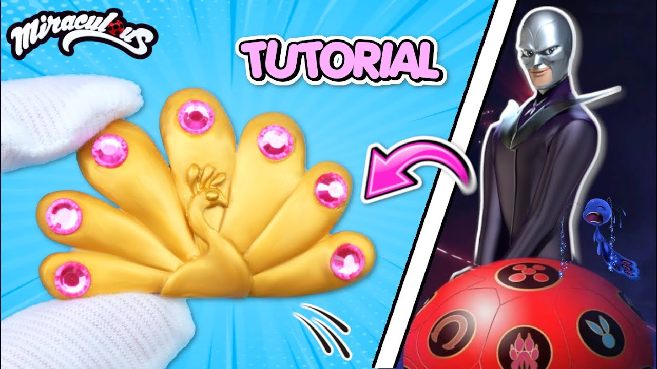 Diy The New Miraculous Ladybug Fixing The Peacock Miraculous By Gabriel Agreste Youtube