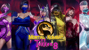Mortal Kombat but its Tekken 8 Customizations #tekken8 #mortalkombat