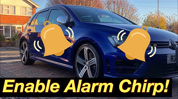 Alarm Chirp on Lock/Unlock - OBDeleven Pro Coding - Volkswagen, Audi, Seat, Skoda