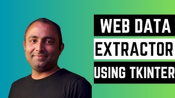 Web Data Extractor using Python Tkinter | Python Tkinter Tutorial | Python