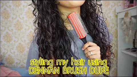 CGM: STYLING WITH DENMAN BRUSH DUPE + FIRST IMPRES...