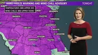 Weather update: 5 p.m. on January 17, 2018