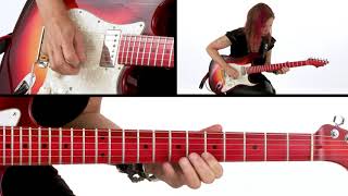 Rock Guitar Lesson Altered Pentatonic Performance Mixing It Up Jane Getter