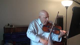 Arkady Karpilovsky Playing Schindlers List Solo Violin
