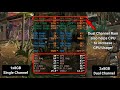 1x8GB Single Channel vs 2x8GB Dual Channel Gaming Performance | Ryzen 5 4600H GTX 1650