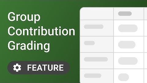How to use Group Contribution Grading in FeedbackFruits