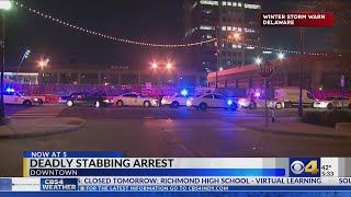 IMPD credits technology in quick arrest following deadly downtown stabbing