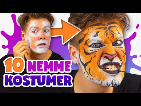 10 nemme FASTELAVN KOSTUMER - Tutorial | Lakserytteren