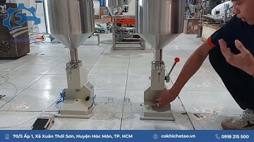 Máy chiết rót tinh dầu mini - Cung cấp máy chiết rót mini giá rẻ