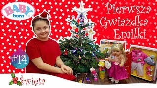 👶🏽 BABY BORN ⭐ PIERWSZA GWIAZDKA EMILKI 🎁MOJE PREZENTY ŚWIĄTECZNE 🎄