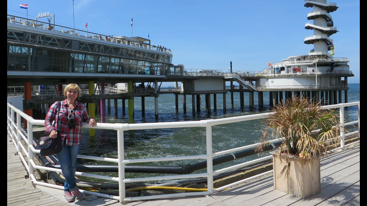 Ferris wheel in Scheveningen .The Hague, Netherlands .