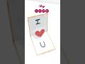 DIY Love Card#shorts